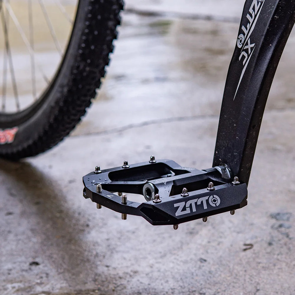 ZTTO Aluminum Alloy 12mm Axle Mountain Bike Pedals